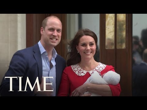 Video: Kate Middleton Hospital Rød Kjole