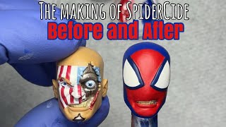How to Sculpt (SpiderCide) Marvel Legends custom Head. 