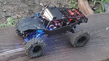 scx24 Project Recon fpv course run with alian sighting