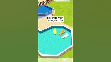 NEW TIPS you should know about Sims 4 Pool for kids #sims4shorts #sims4pool #sims4ideas