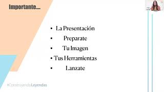 ACTIVZ CONSTRUYENDO LEYENDAS - Claudia Valdez Legado A11
