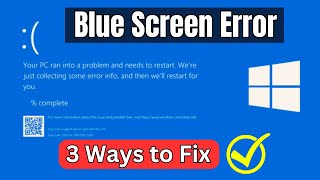 How to Fix Blue Screen Error in Windows 10/11