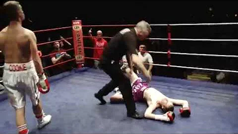 IBA Boxing - Stoltan v Darren Cook - One Round Kno...