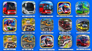 Bus Games Bus Simulator Ultimate,Bus Simulator EVO,Bus Simulator India,Bus Simulator Indonesia screenshot 5