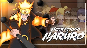 Chunin Exams Arc React to Naruto & His Future | Gacha Reaction |  full movie 