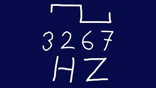 3267 hz square