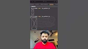 Javascript Hollow Square Diagonal Pattern | Javascript Tutorial #shorts #javascript #codingshorts