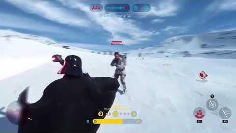 Darth Vader Gameplay Comparison: Star Wars Battlefront(2015) vs Star Wars Battlefront 2