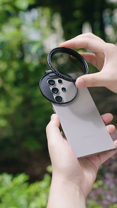 ND2-ND32 HD Variable Lens Filter Kit makes mobile phone photography more professional！