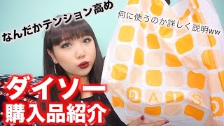 久々ダイソー購入品(なんか凄くテンション高めです）