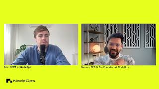 Staking Hub Fireside chat with the CEO Powered by NodeOps