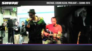 Cosmo Klein feat. Claus Fischer: Crazy - Live auf der Prolight + Sound 2010