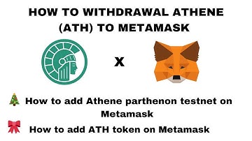 ATHENE NETWORK WITHDRAWAL TO METAMASK || HOW TO ADD ATHENE PARTHENON TO METAMASK || HOW TO ADD ATH