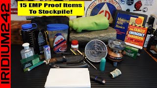 15 EMP Proof Prepping Items You Should Stockpile