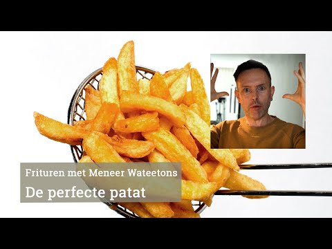 statistieken prins Mens Ultieme patat of friet maken volgens de triple cook methode - Wateetons