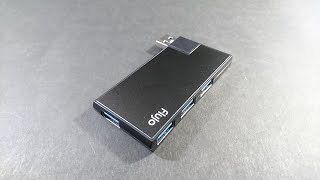 【レビュー】Fluio 4-Port Rotatable USB 3.0 Hub  ハブ 4ポート