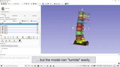 "Tilt Lock" in 3D view of 3D Slicer by Ctrl + "b"