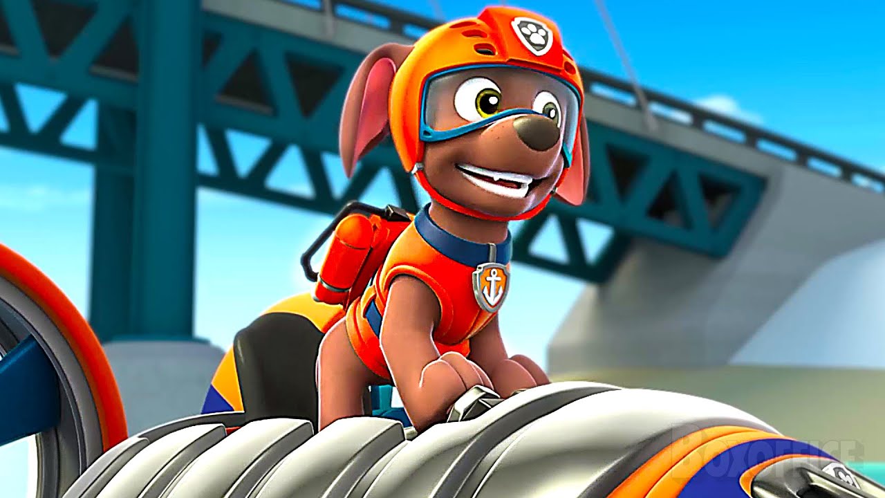 Zuma Heroicly saves Ryder from Cold Waters! | PAW Patrol Series | CLIP