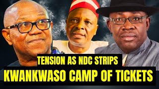NDC Goes Hard. Strips Kwankwaso Loyalists Of 2027 Tickets 