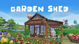 [Heartopia] Garden Shed | Backyard Build