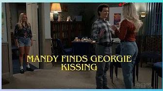Mandy punches a cheater/ Georgie and mandys first marriage/young Sheldon