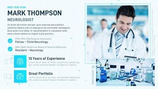 Minimal Medicine Slideshow AFTER EFFECTS Template Videohive 32511590