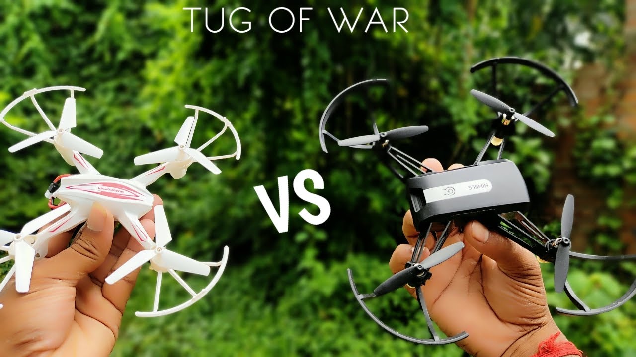 HX 750 Drone vs DJI tello clone Drone fights