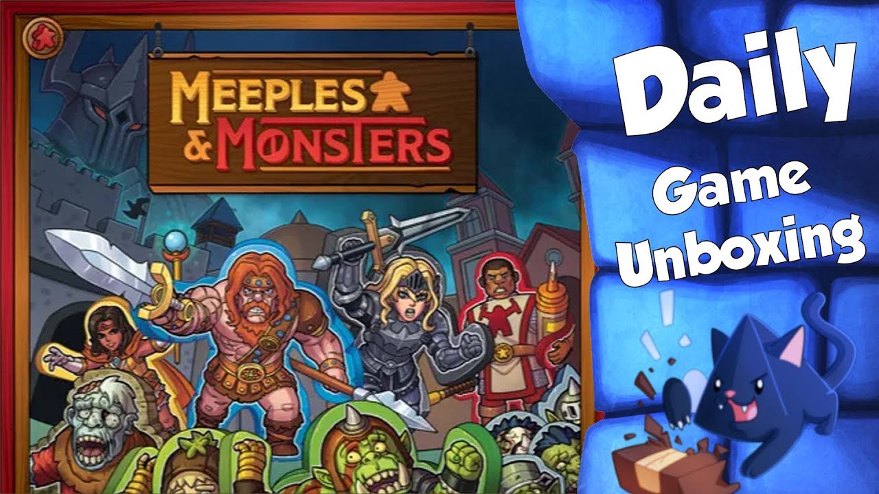 Meeples & Monsters - Daily Game Unboxing