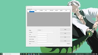 Test code Winform Quản lý thu chi