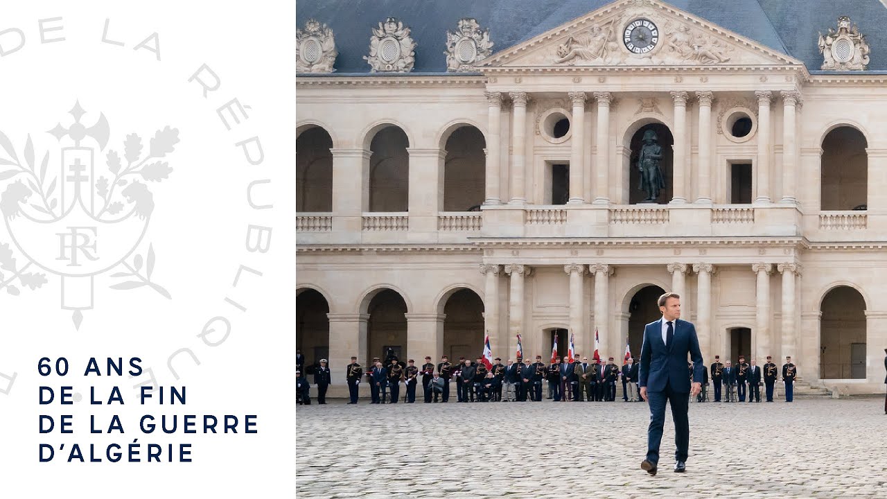 Commémorations des 60 ans de la fin de la guerre d’Algérie | Prise d'armes du Président