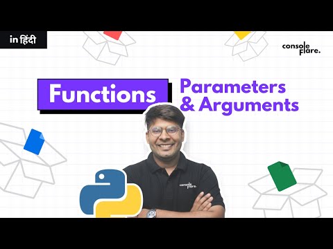 Functions: Parameters & Arguments |in Hindi |#python #pythonprogramming #programming #pythontutorial