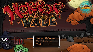 Live First Impressions - HorrorVale Demo - RPG Maker MV - By Timothy Andrews