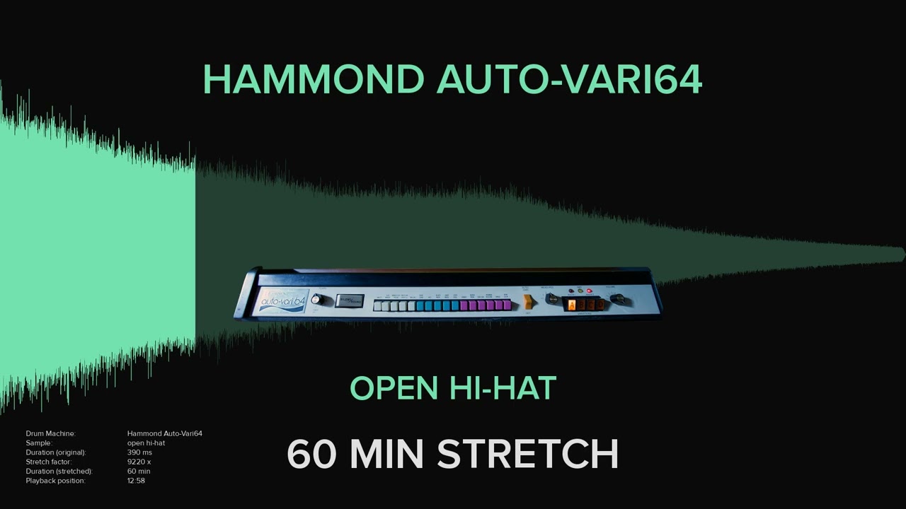 Hammond Auto-Vari64 Open Hi-Hat (1 HOUR)