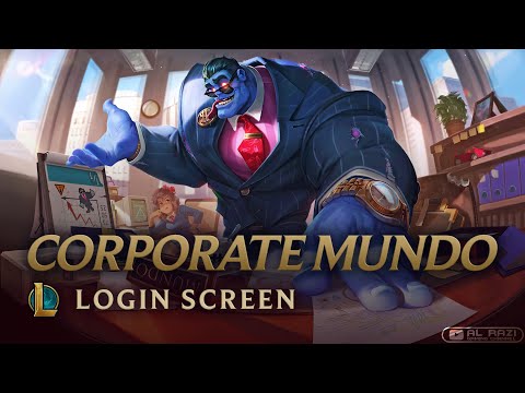 Corporate Mundo | Login Screen | Animated 4K 60fps - League of Legends