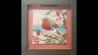Framing Needlepoint in a shadow box