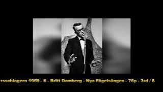 ESC 1959 Sweden NF 7 Östen Warnerbring 'Någon Saknar Dig' 56p 5th / 8