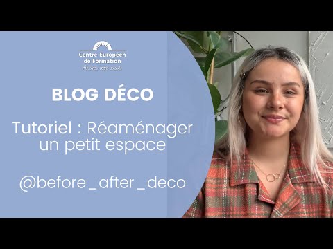 Blog Déco - Tutoriel : Réaménager un petit espace