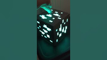 Minecraft Ore Cube w/ ESP8266