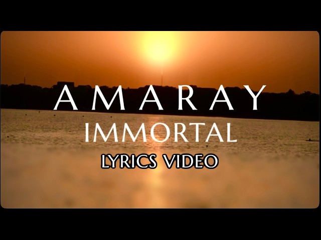 Watch Amaray - Immortal / God All By Yourself (Official Lyrics Video) on YouTube Watch Amaray - Immortal / God All By Yourself (Official Lyrics Video) on YouTube