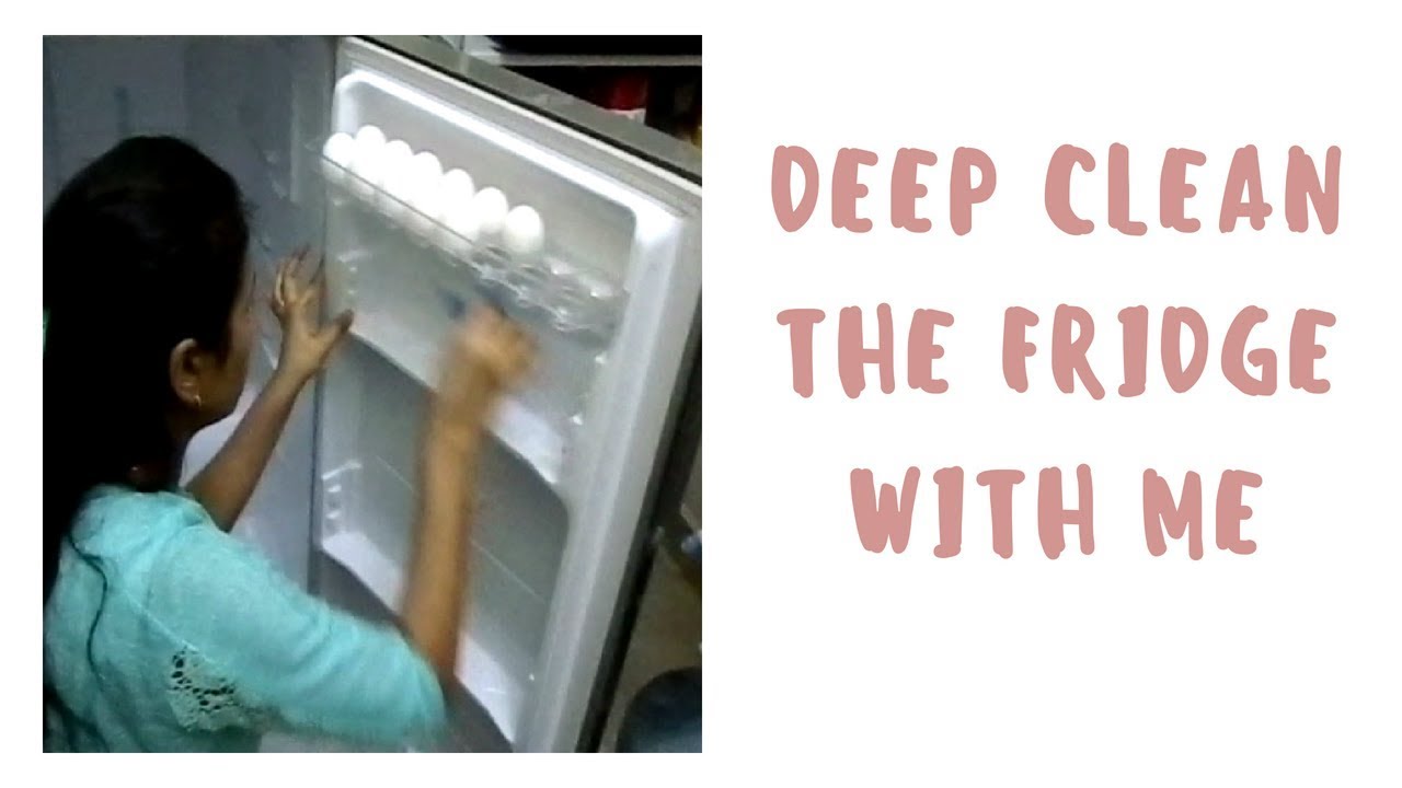 HOW TO DEEP CLEAN YOUR FRIDGE / CLEANING ROUTINE