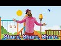 Kids song about sharing  share share share