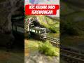KRL Kereta Api Commuter Line Keluar Terowongan #keretaapi #krl #mainananak #mainankeretaapi