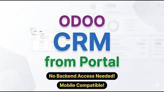 Odoo CRM Portal | Manage Leads, Opportunities & Contacts Without Backend Access