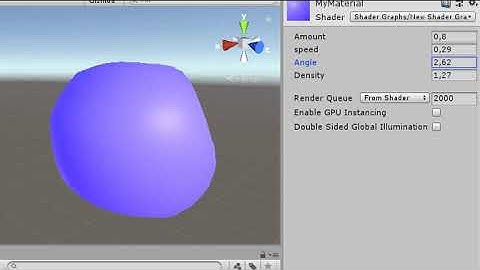 Vertex displacement using ShaderGraph