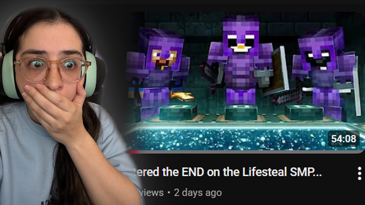 Reacting to SB737 Entering the END on Lifesteal SMP...