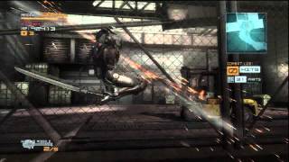 Metal Gear Rising Revengeance - R-01 Coup D Etat Scarabs Introduction, Boris Hd Gameplay Ps3