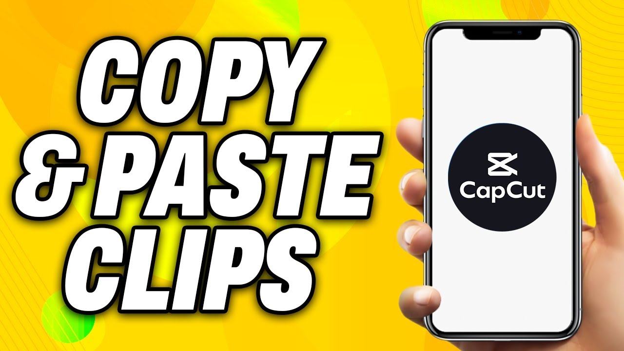 How To Copy And Paste Clips On Capcut - Quick Fix - YouTube