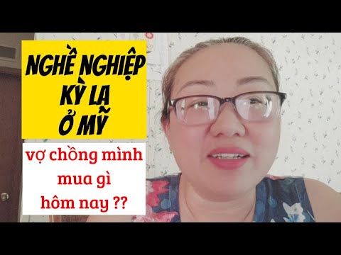 Video #112: NHỮNG NGHỀ NGHIỆP KỲ LẠ Ở MỸ. VỢ CHỒNG MÌNH MUA... - youtube
