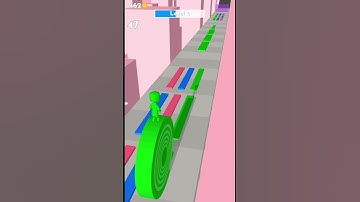 Layers roll gameplay walkthrough Level -6 #shorts #gamingshorts #trendingshorts