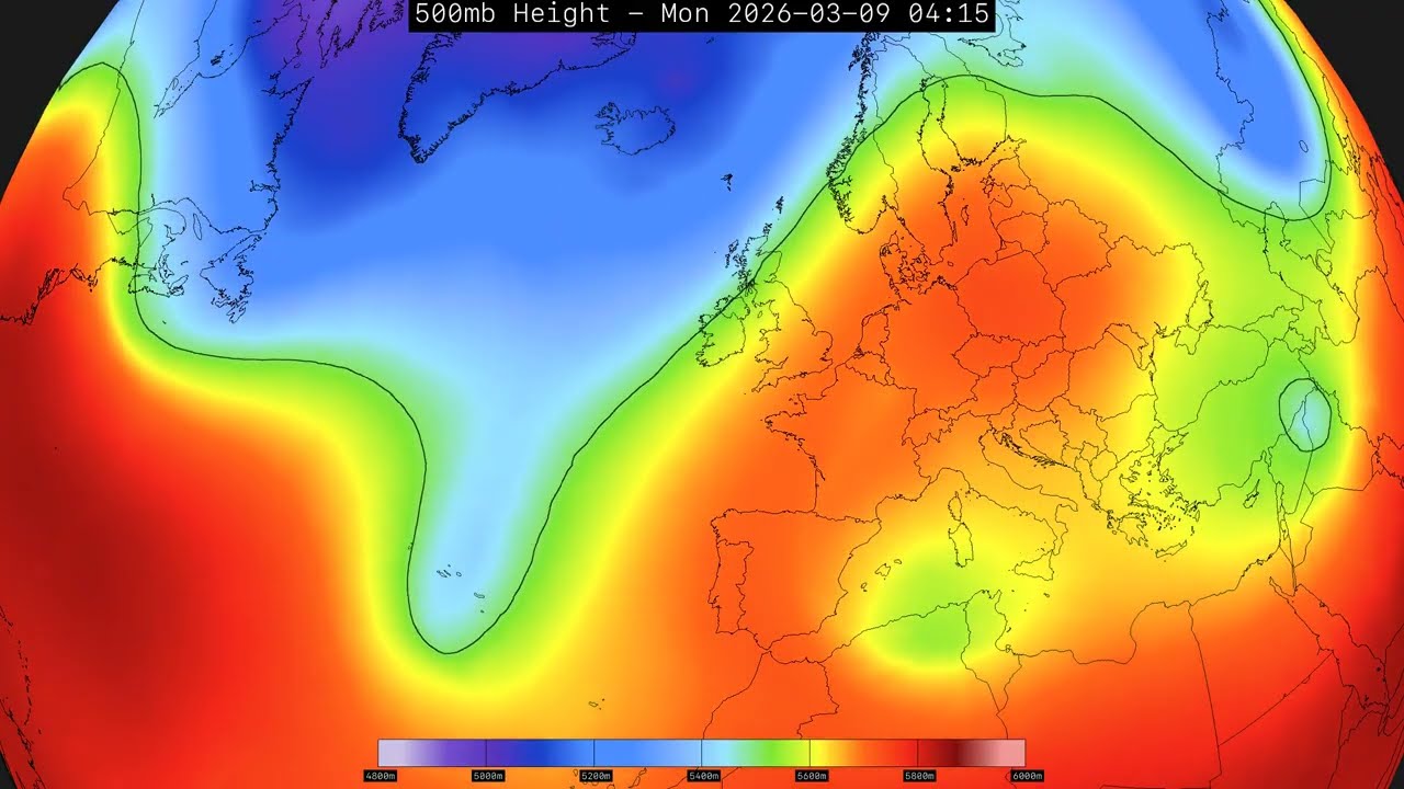 UK weather forecast two week outlook -  GFS Run: 2026-02-27 00z